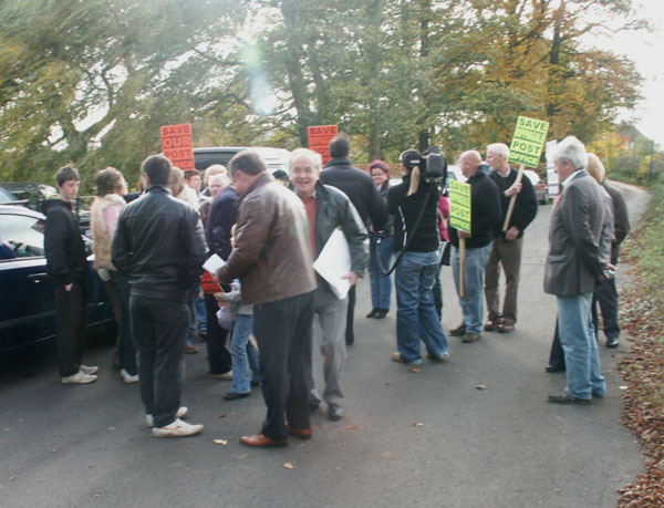 Arrival at Coton House